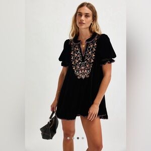 EUC Free People Freya Floral Mini Dress, Size M